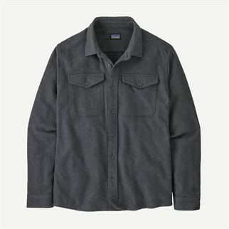 Patagonia Mens Fjord Flannel Shirt Whole Weave Forge Grey